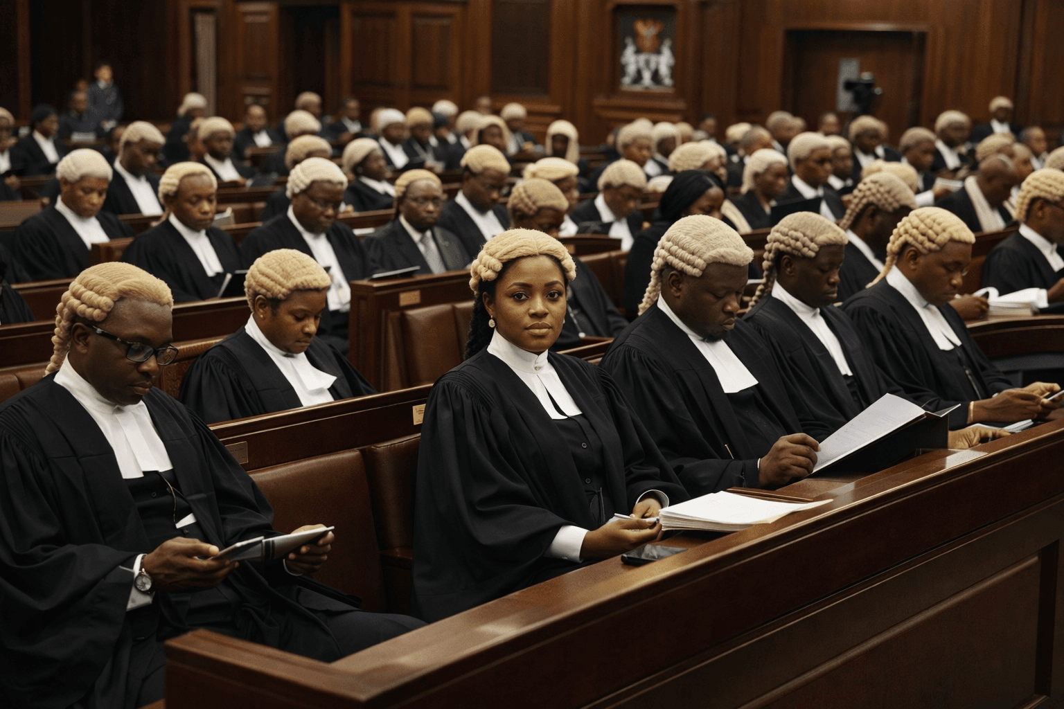 Nigerian courthouse — JurisAid legal AI platform